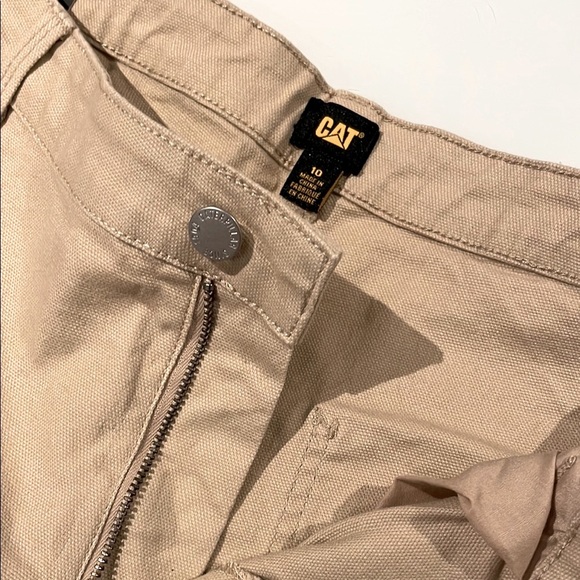 *NEW* with tags Woman’s CATERPILLAR Tan Pants - Picture 6 of 8